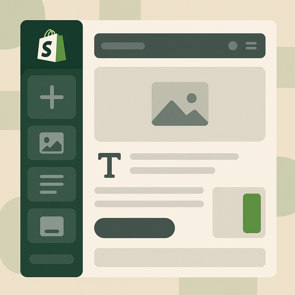 shopify page builder abstract